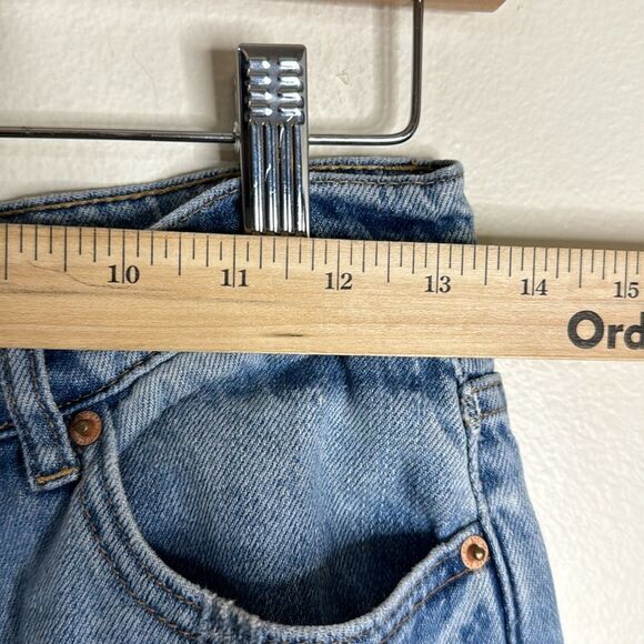 BDG urban outfitters distressed slim straight fly button denim jeans size 28 - Picture 7 of 11